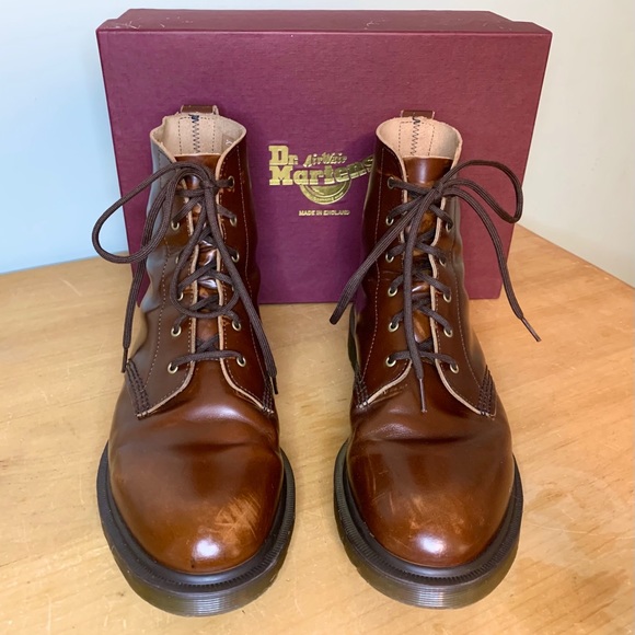 Dr. Martens Other - Arthur Tan Boanil Brush Dr Martens with box